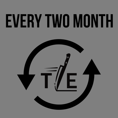 Sharpening every two month