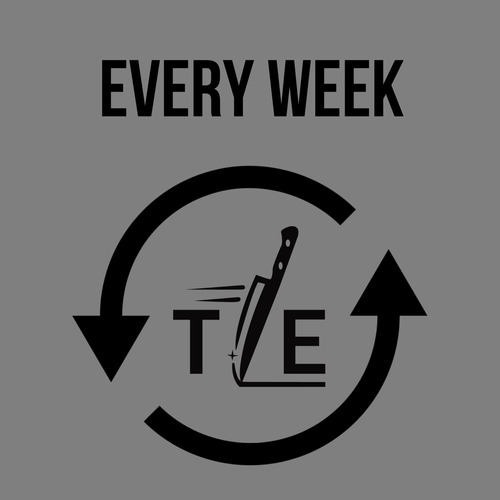Sharpening every week.